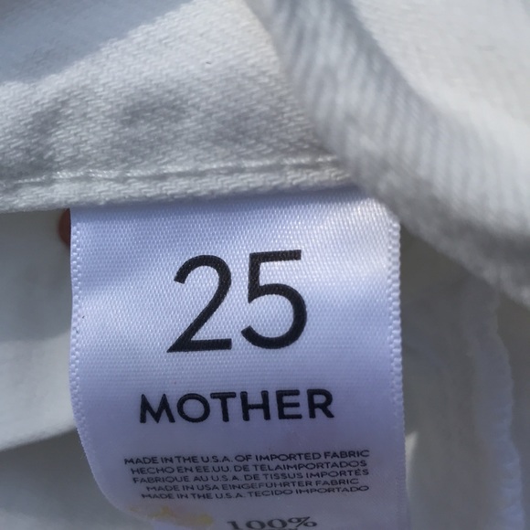 NWT Mother The Loosey in White Size 25 - Picture 8 of 11